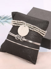 Minimalist Knotted Beaded Bracelet